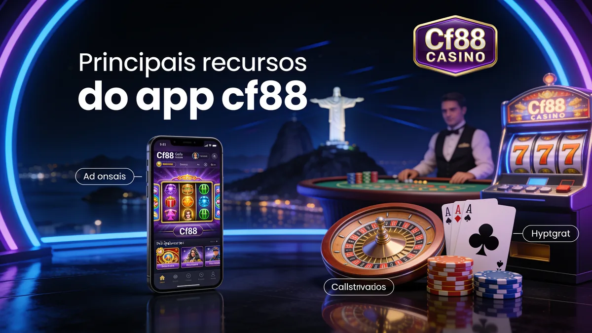Principais recursos do app cf88: guia de cf88 para jogadores no Brasil